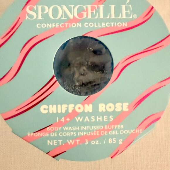 Spongelle Chiffon Rose Body Wash Infused Buffer Confection Collection 14+ Washes - Picture 6 of 9